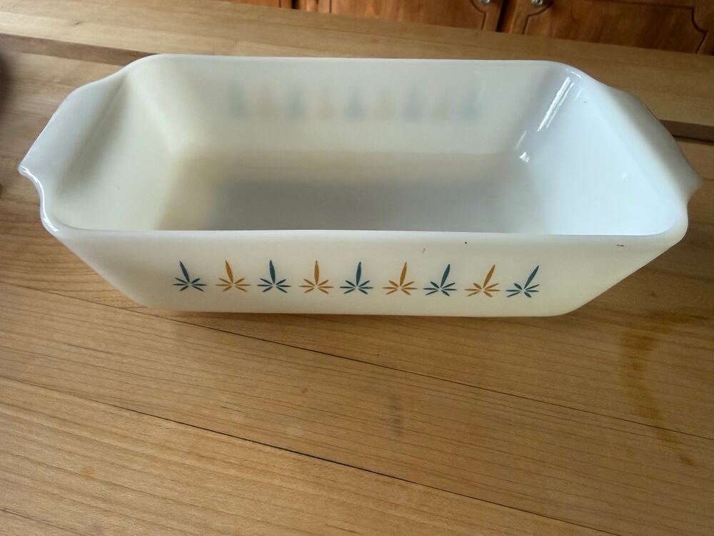 Anchor Hocking Fire-King Loaf Pan Candle Glow No 441